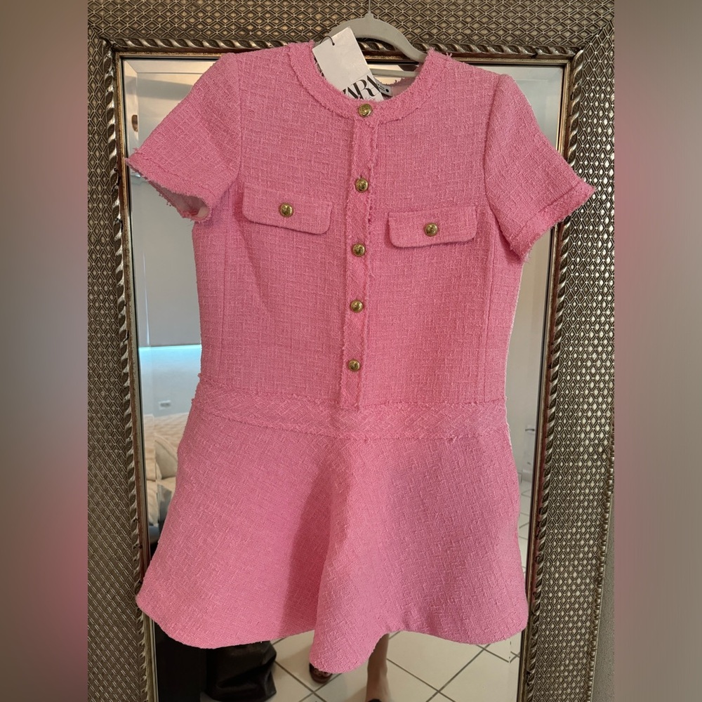 Zara Pink Mini Dress